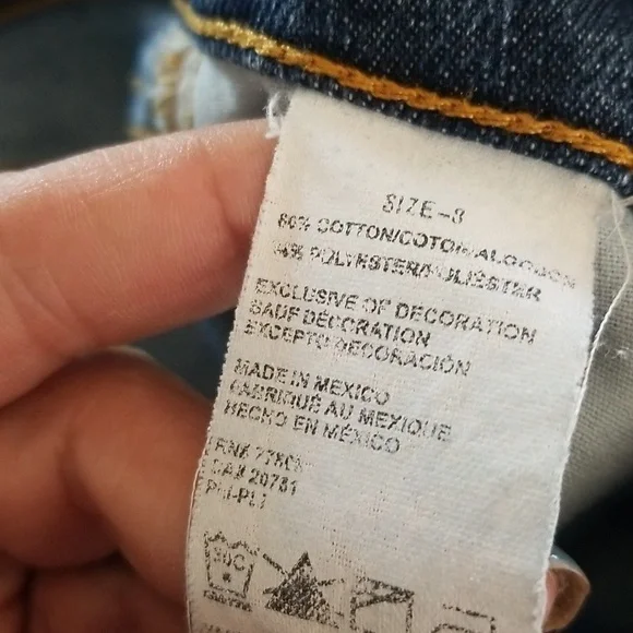 Tommy Hilfiger Hipster Jeans Womens Size 8 Oversized Vintage Jeans Medium Wash - Picture 7 of 9